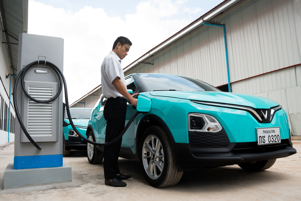 Ngắm trước dàn taxi điện Xanh SM sắp lăn bánh tại Lào - Ảnh 6.