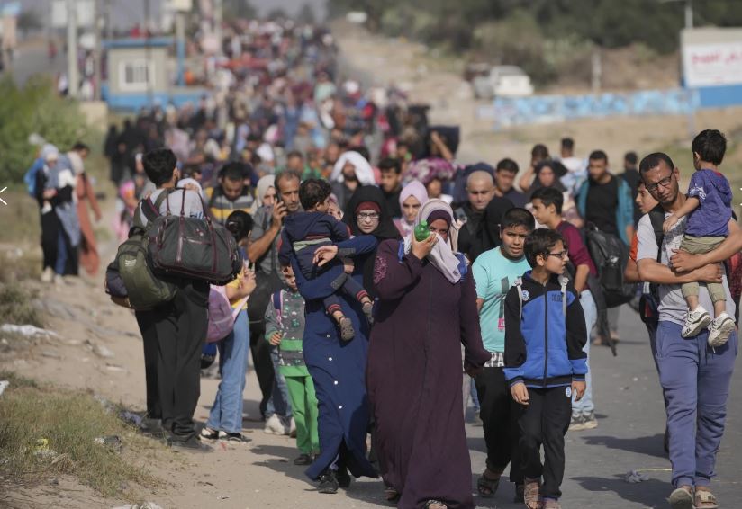 Hành trình di tản tuyệt vọng của hàng nghìn người Palestine - Ảnh 3.