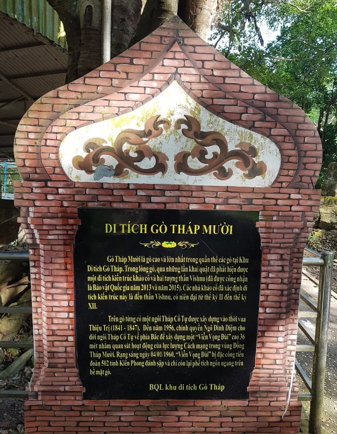 Ba cái gò đất ở một nơi của Đồng Tháp, khảo cổ đào lên phát lộ kiến trúc cổ, có phế tích tháp 10 tầng - Ảnh 2.