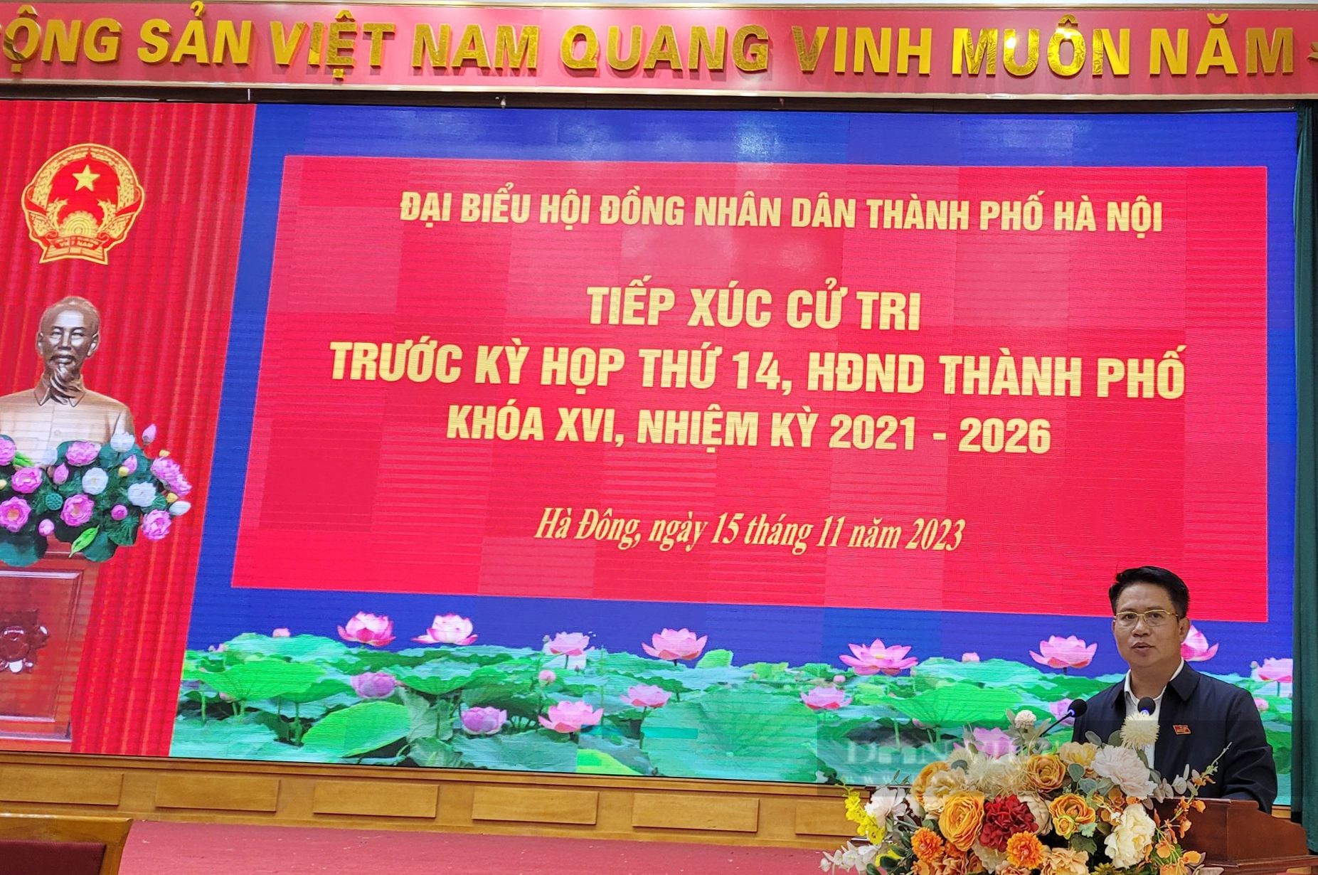 Tiếp xúc cử tri quận Hà Đông: Đất đai vẫn là điểm &quot;nóng&quot; - Ảnh 4.