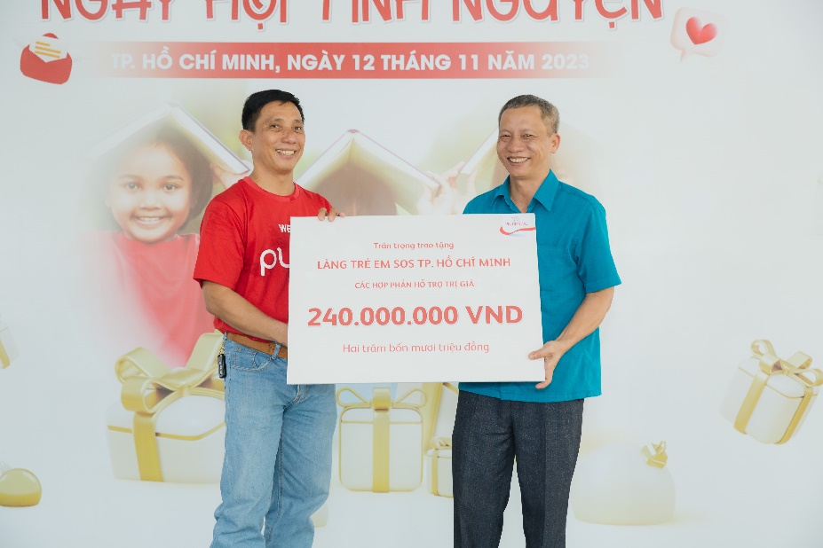 Prudential sơn sửa trường mẫu giáo SOS trong Ngày hội tình nguyện - Ảnh 3.