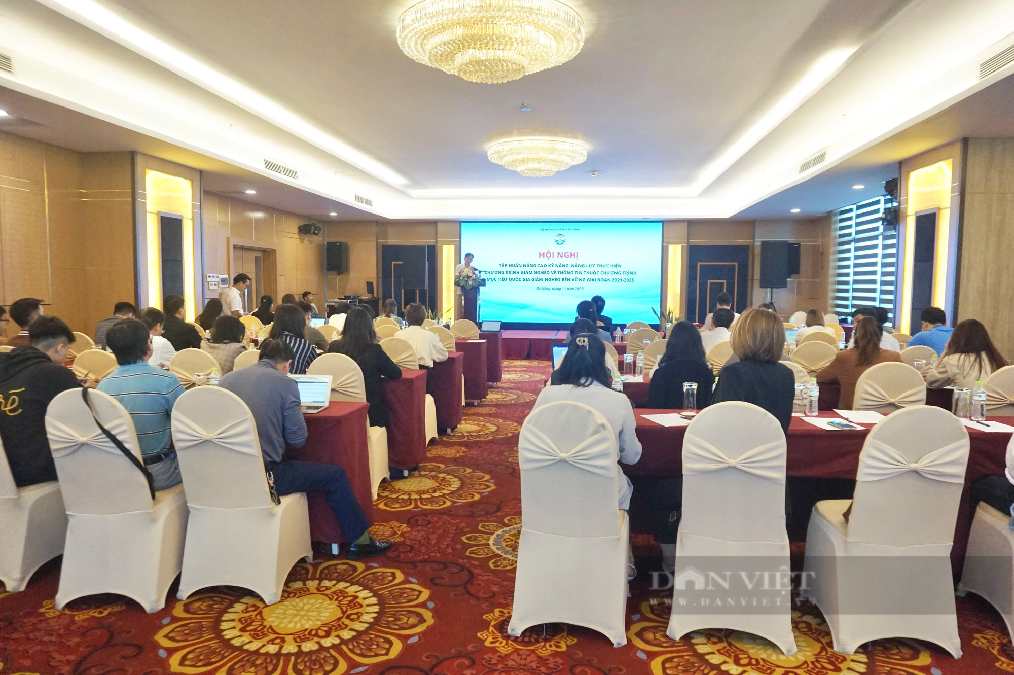 Đà Nẵng: Tập huấn nâng cao kỹ năng thực hiện chương trình giảm nghèo về thông tin - Ảnh 1.