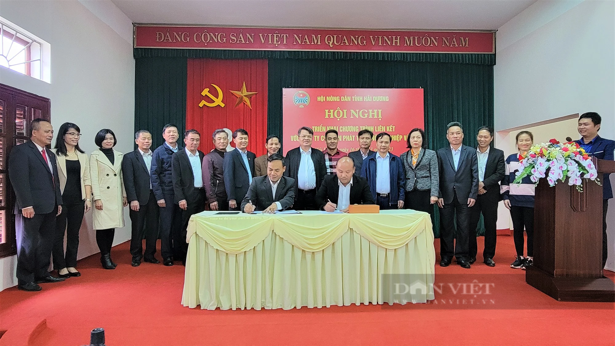 Hội Nông dân tỉnh Hải Dương liên kết với doanh nghiệp để cung ứng phân bón, vật tư, dịch vụ nông nghiệp đến hội viên - Ảnh 5.