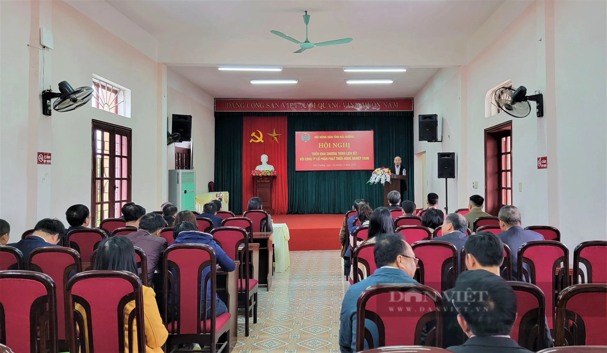 Hội Nông dân tỉnh Hải Dương liên kết với doanh nghiệp để cung ứng phân bón, vật tư, dịch vụ nông nghiệp đến hội viên - Ảnh 3.