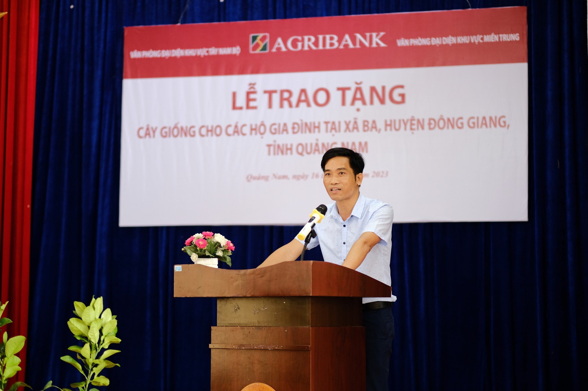 Đoàn Thanh niên Agribank khu vực Tây Nam Bộ trao &quot;sinh kế&quot; cho bà con nhân dân tại trên địa bàn tỉnh Quảng Nam - Ảnh 6.