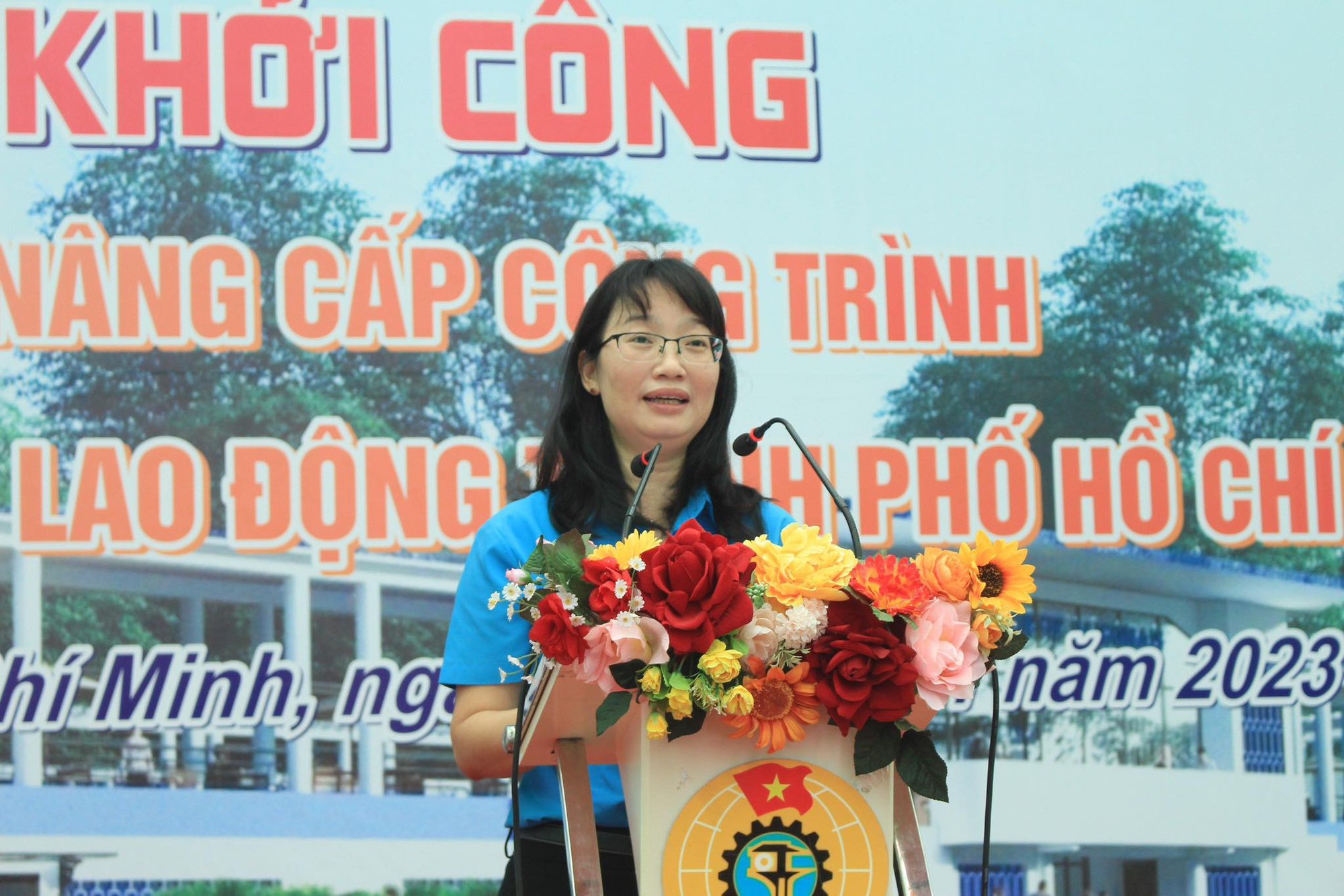 Cải tạo, nâng cấp công trình hồ bơi Cung Văn hóa Lao động TP.HCM - Ảnh 1.