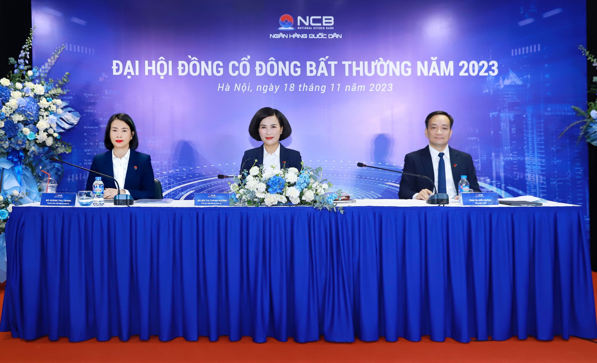 NCB tổ chức ĐHCĐ bất thường 2023