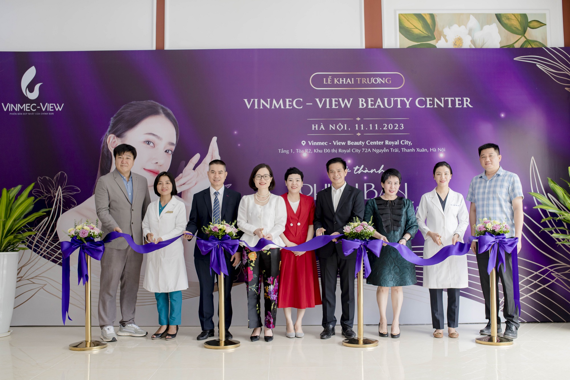 Khai trương Phòng khám thẩm mỹ Vinmec-View Beauty Center tại Royal City - Ảnh 1.