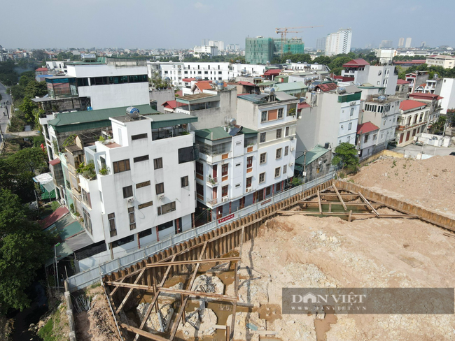 Nhiều nhà di dời vì dự án của Liên đoàn Địa chất Xạ - Hiếm: Dân &quot;tố&quot; công trình &quot;lén&quot; thi công trong đêm - Ảnh 1.
