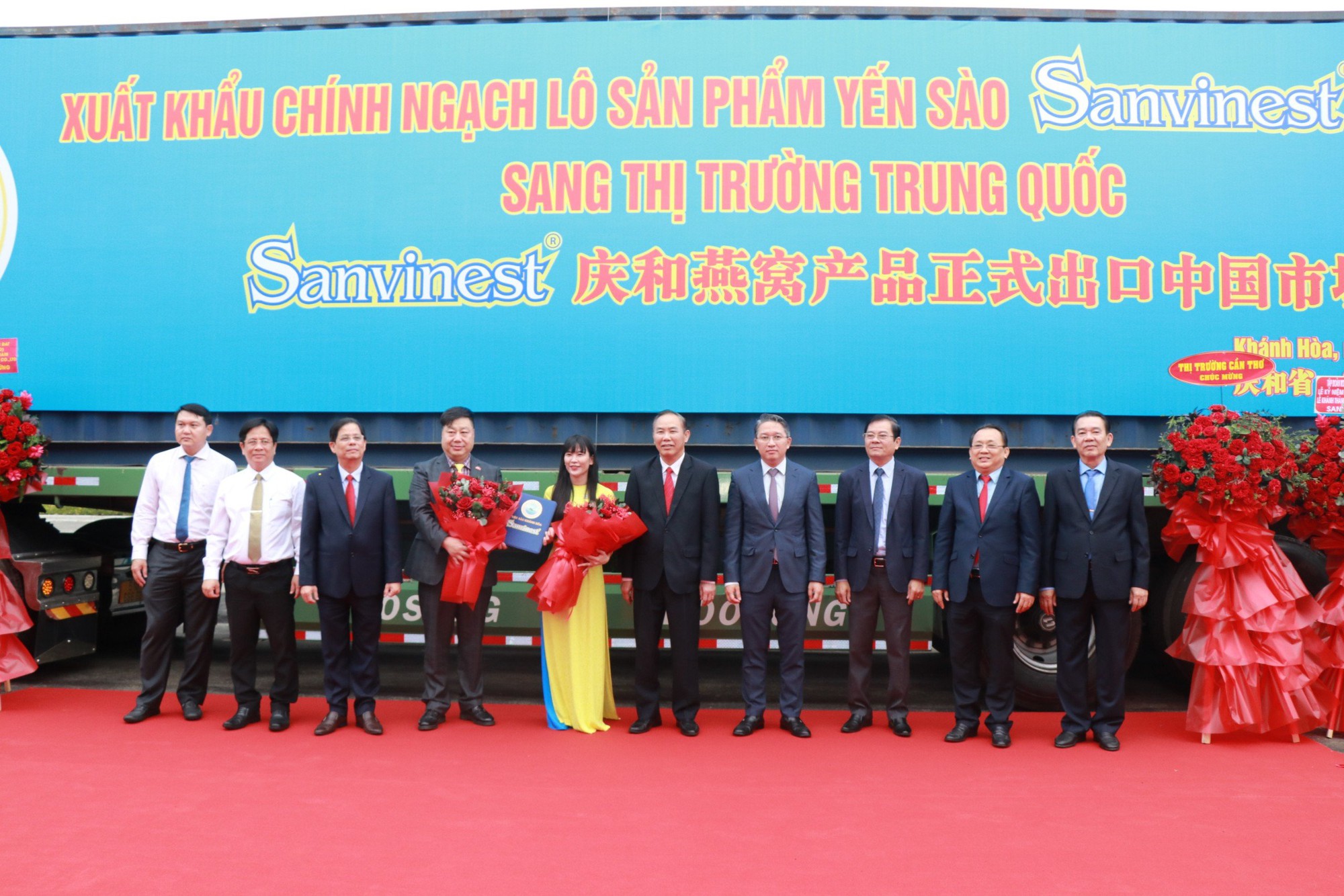 khánh thành nhà máy chế biến nguyên liệu Yến sào Sanvinest Khánh Hòa - Ảnh 1.