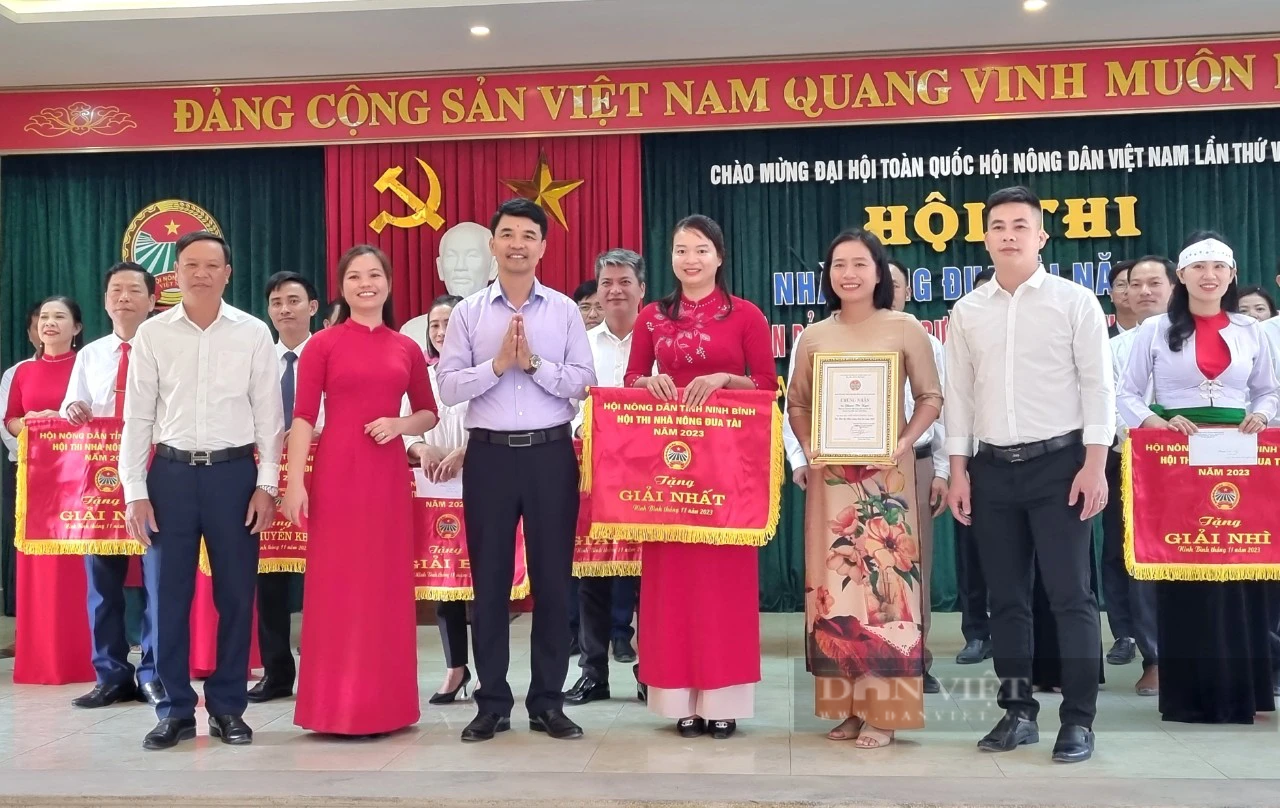 Hội thi Nhà nông đua tài Ninh Bình 2023: “Nông dân bảo vệ môi trường và thích ứng với biến đổi khí hậu” - Ảnh 7.