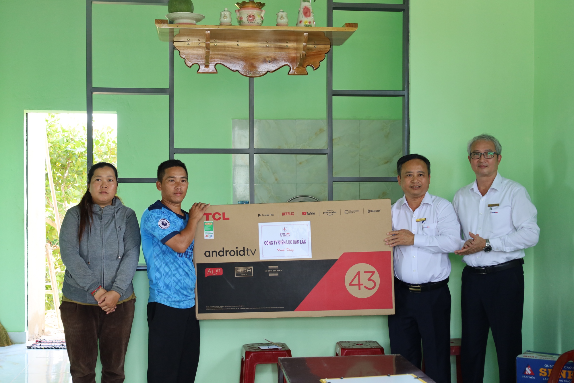 Đắk Lắk: Hoàn thành xây dựng 5 căn nhà tình nghĩa do EVNCPC hỗ trợ - Ảnh 1.