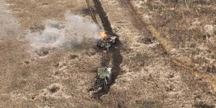 Lữ đoàn 72 Ukraine đẩy lùi quân Nga ở Vuhledar, nhấn chìm nhiều thiết giáp Nga trong 'biển' lửa - Ảnh 5.