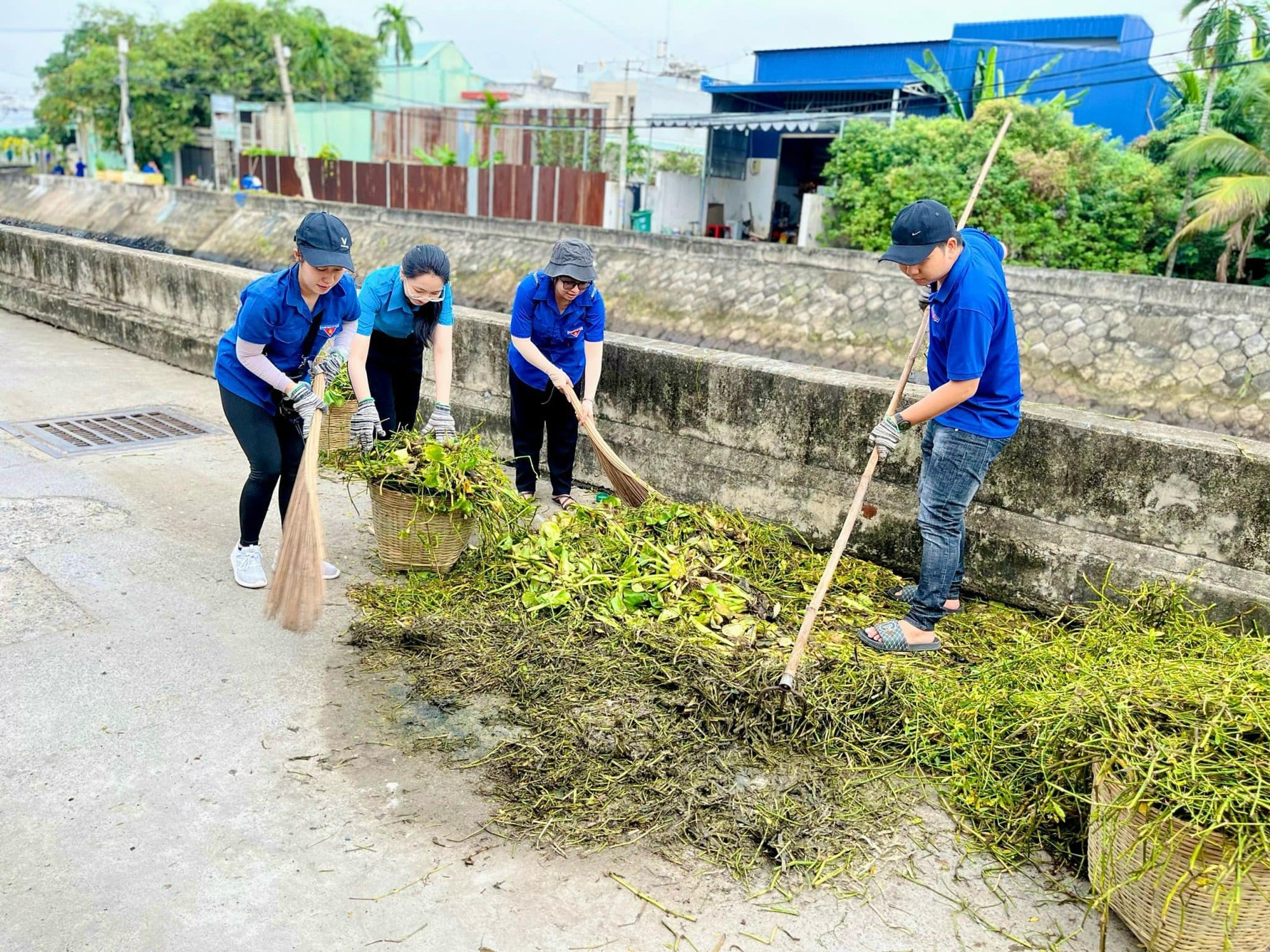 Ngày hội môi trường: 11 phường tham gia làm sạch từng con đường, ngõ hẻm - Ảnh 5.