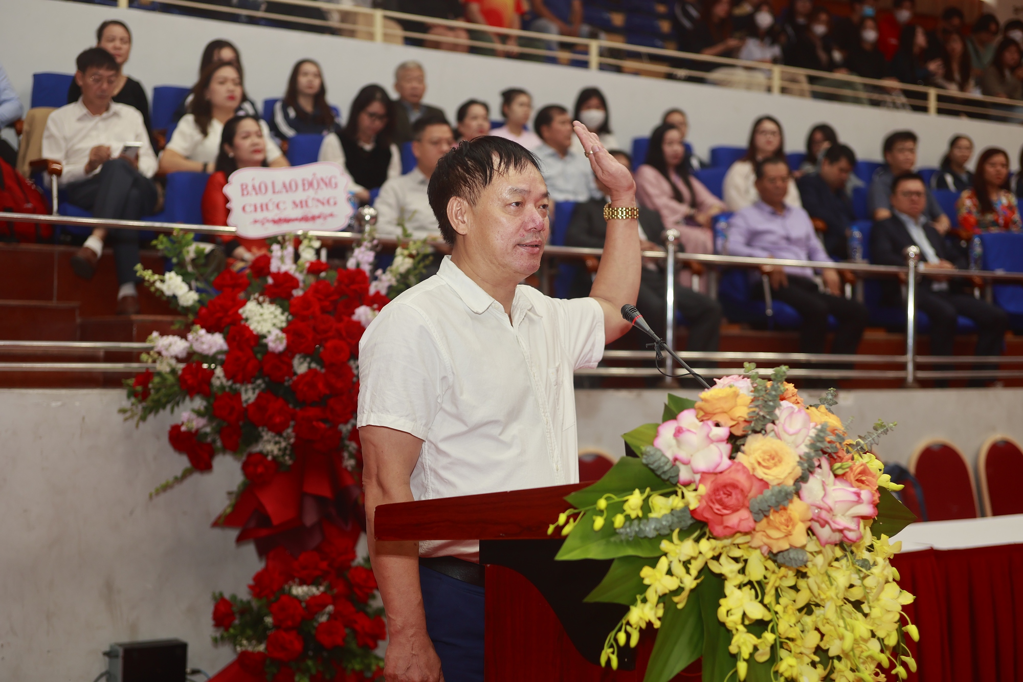 Khai mạc giải Bóng bàn CUP Hội Nhà báo Việt Nam lần thứ XVI - Ảnh 3.