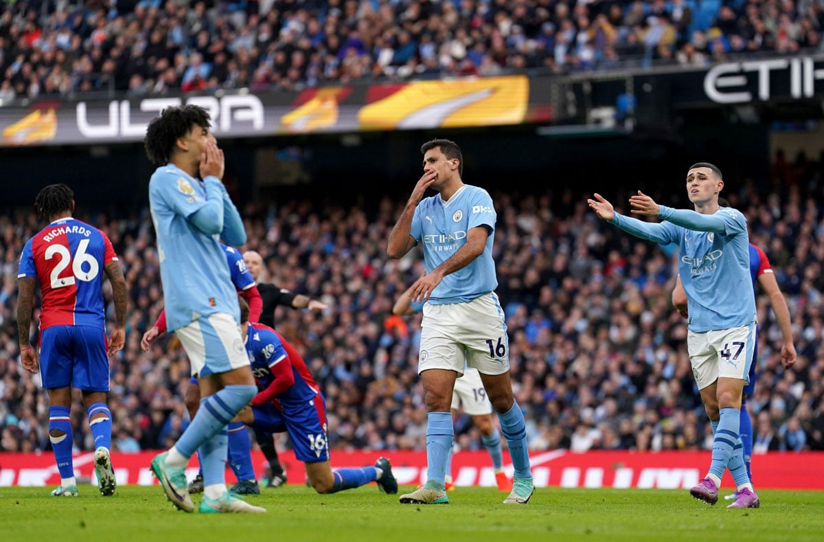 Làm nên điều chưa từng có, Man City vẫn bị Crystal Palace cầm hòa - Ảnh 1.