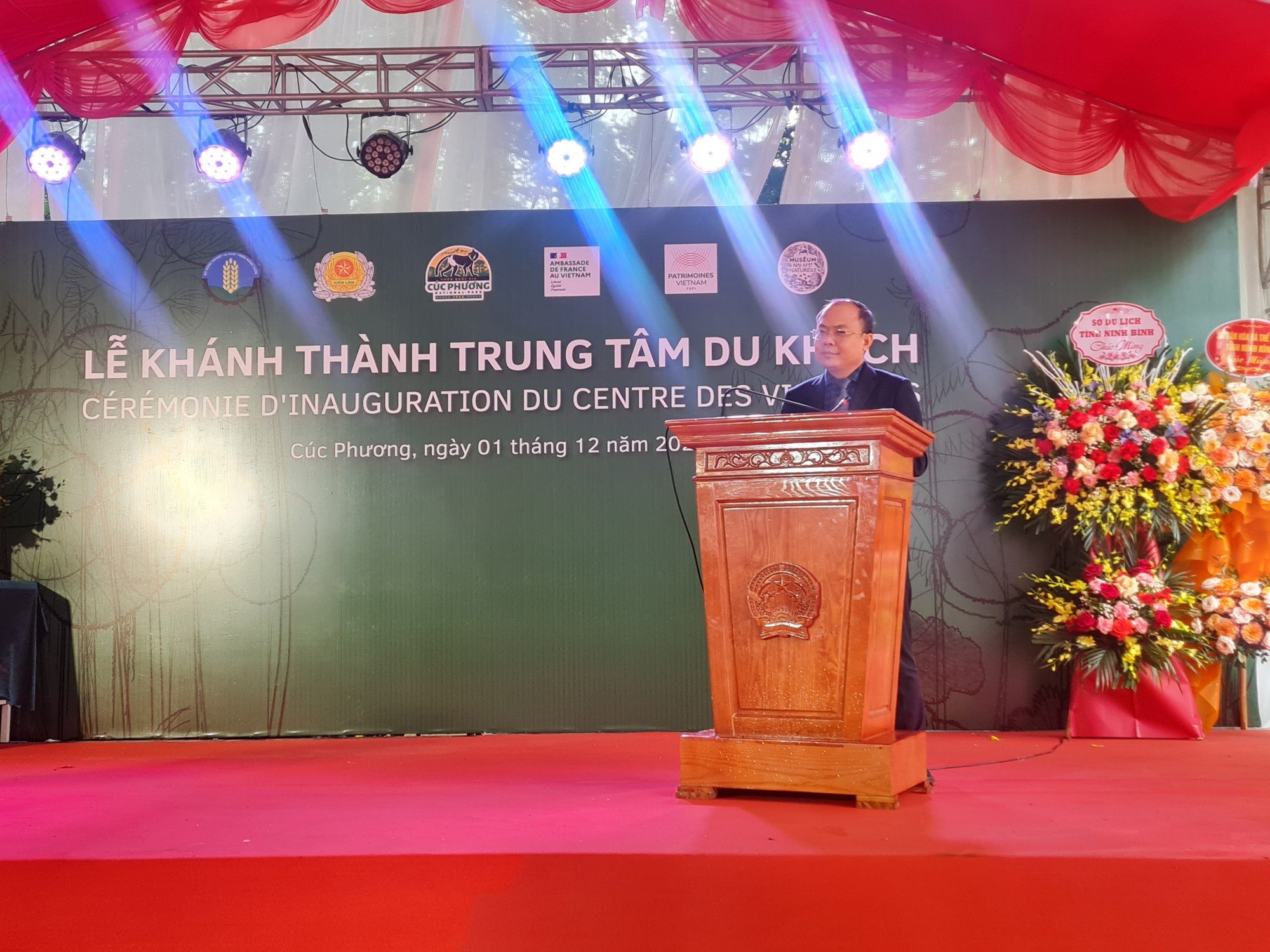 Vườn Quốc gia Cúc Phương khánh thành Trung tâm Du khách - Ảnh 1.