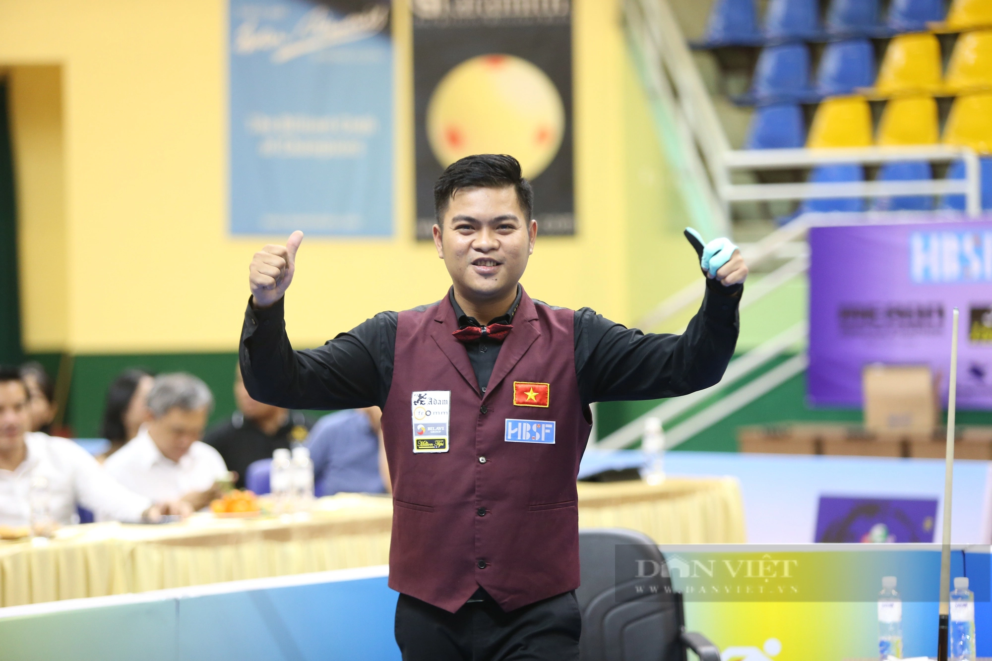 Nhà vô địch SEA Games Nguyễn Trần Thanh Tự lên ngôi tại giải Billiards Carom 3 băng HBSF  - Ảnh 3.