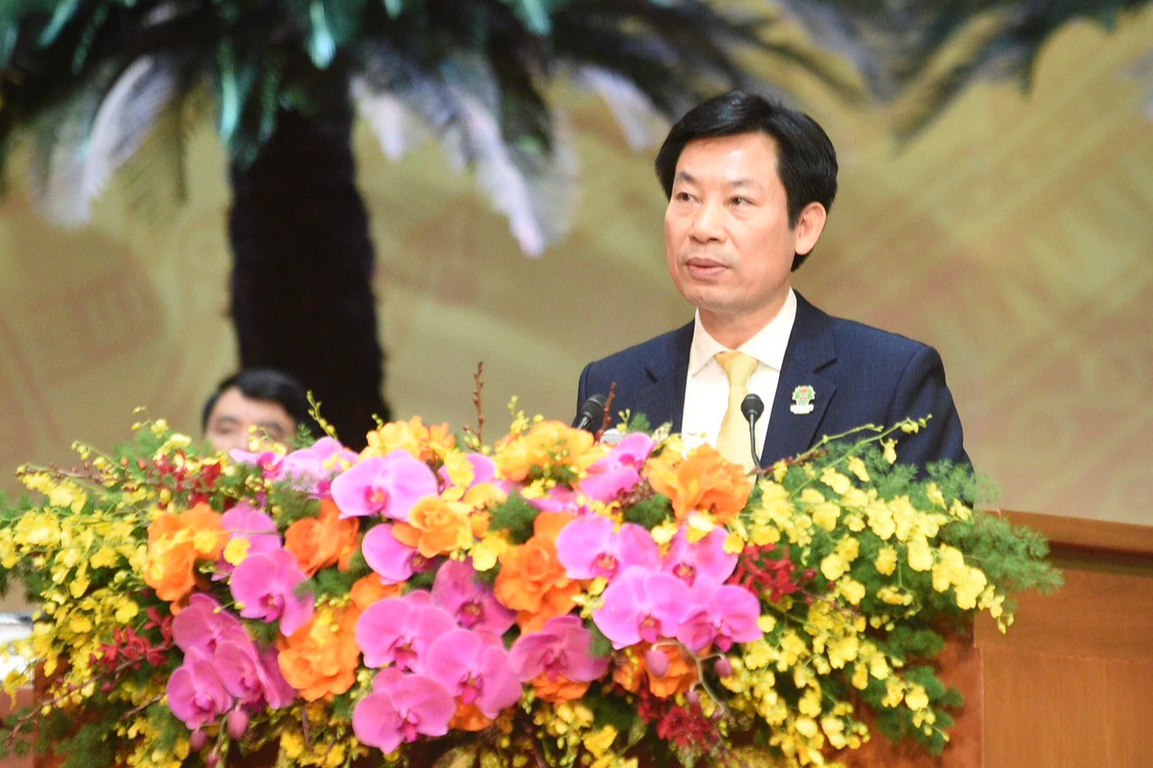 Khai mạc ngày làm việc thứ nhất Đại hội đại biểu toàn quốc Hội Nông dân Việt Nam lần thứ VIII- Ảnh 1.