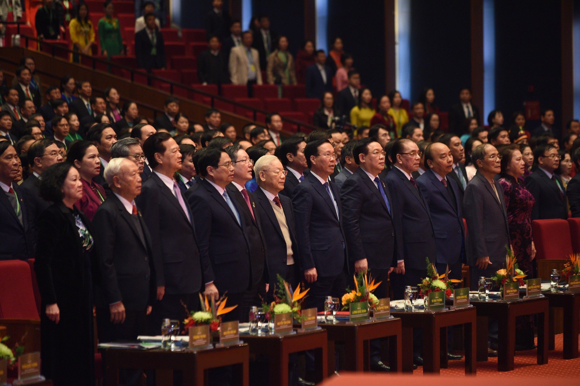 Tổng Bí thư Nguyễn Phú Trọng cùng nhiều lãnh đạo Đảng, Nhà nước dự Đại hội VIII Hội Nông dân Việt Nam- Ảnh 1.