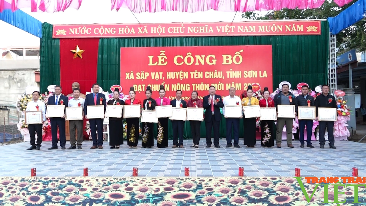 Sặp Vạt đạt chuẩn nông thôn mới - Ảnh 8. Sặp Vạt đạt chuẩn nông thôn mới - Ảnh 8.