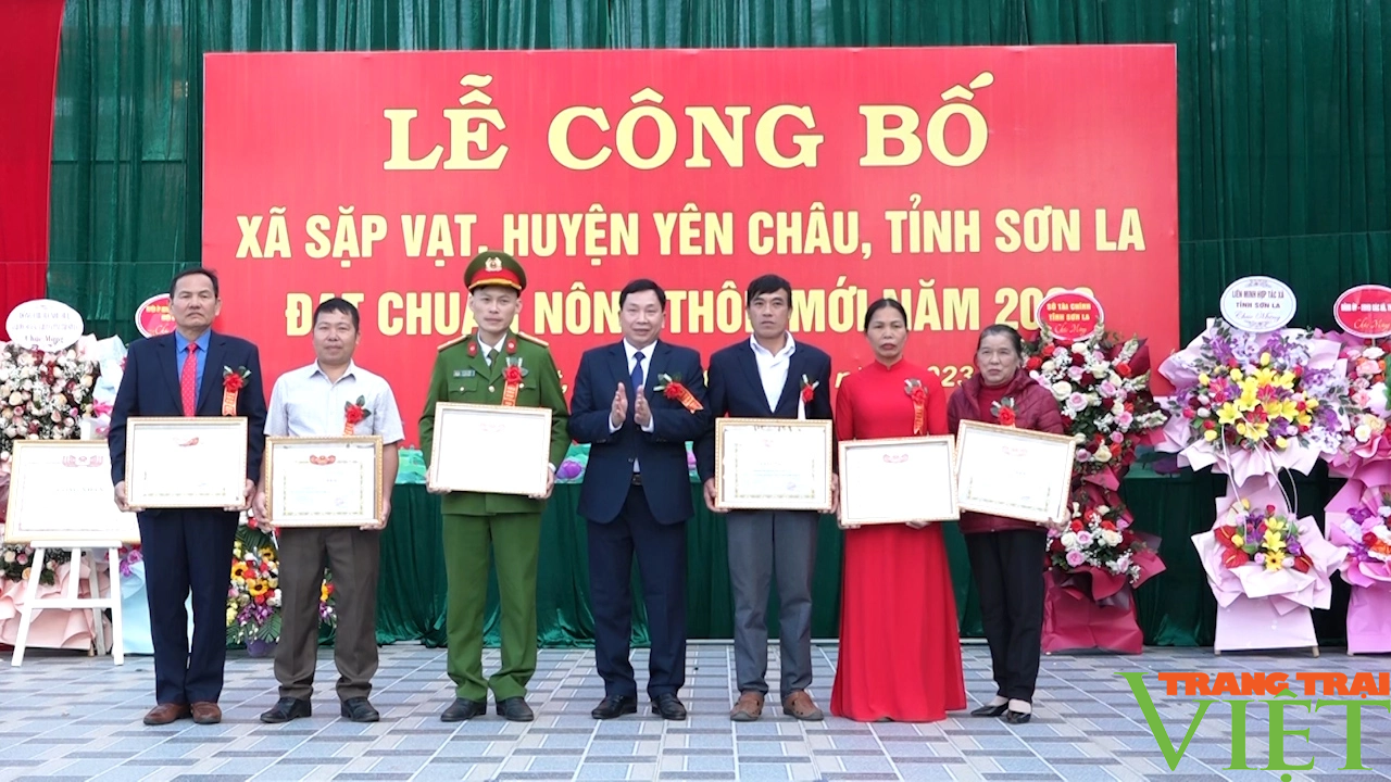 Sặp Vạt đạt chuẩn nông thôn mới - Ảnh 9. Sặp Vạt đạt chuẩn nông thôn mới - Ảnh 9.