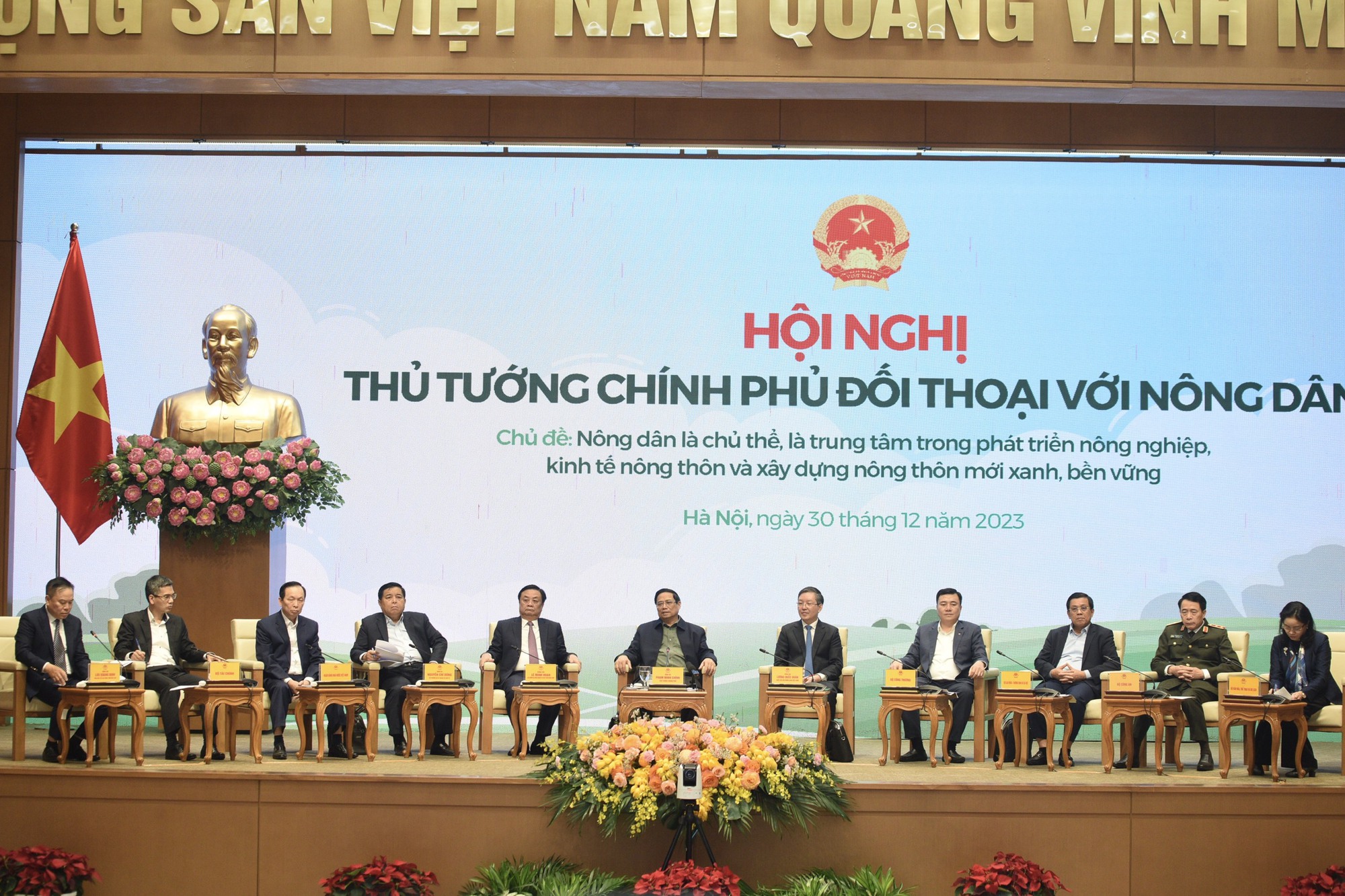Thủ tướng Phạm Minh Chính đối thoại với nông dân Việt Nam - Ảnh 6. Thủ tướng Phạm Minh Chính đối thoại với nông dân Việt Nam - Ảnh 6.