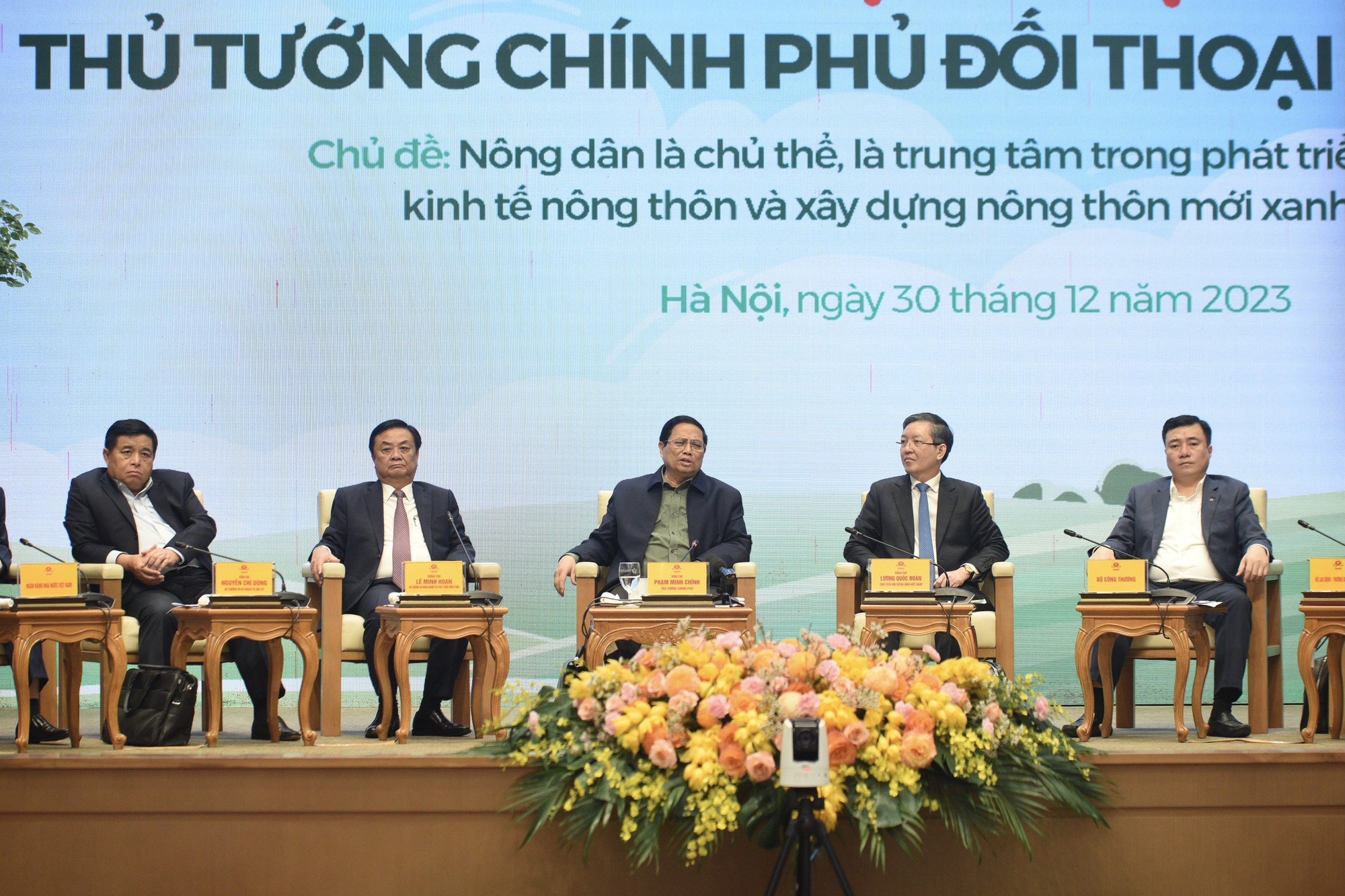 Thủ tướng Phạm Minh Chính kết luận 8 vấn đề tại Hội nghị đối thoại với nông dân Việt Nam năm 2023- Ảnh 1.