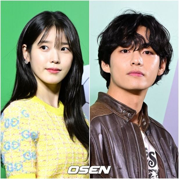 V (BTS) và IU lần đầu &quot;song tấu&quot; - Ảnh 1.