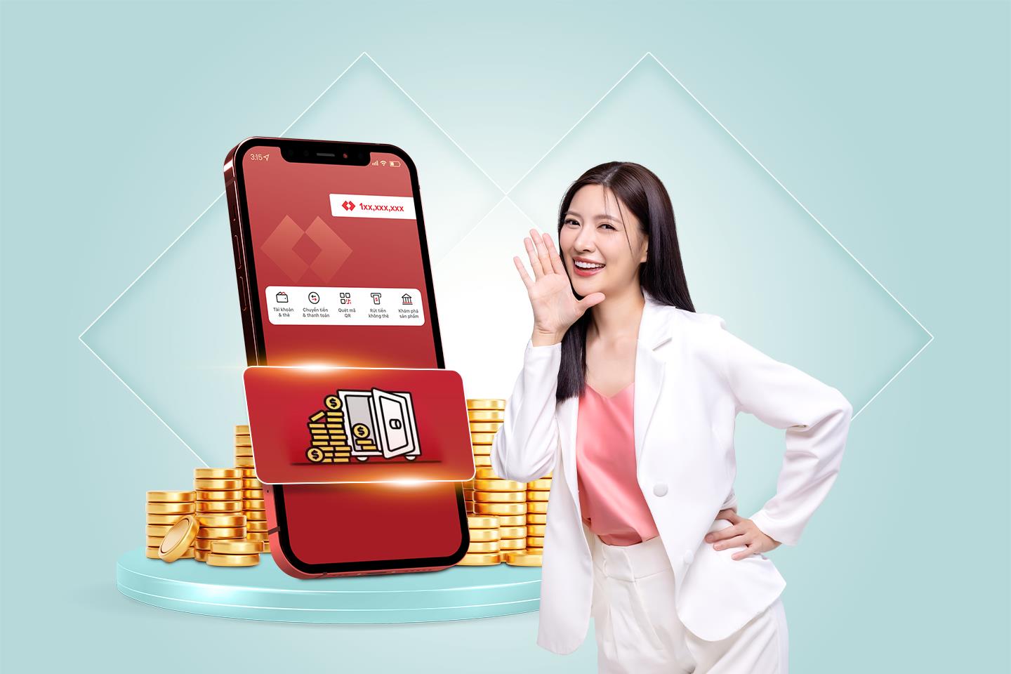 Tiền gửi Phát Lộc Techcombank - Tích lũy tốt, lời tối đa - Ảnh 1.