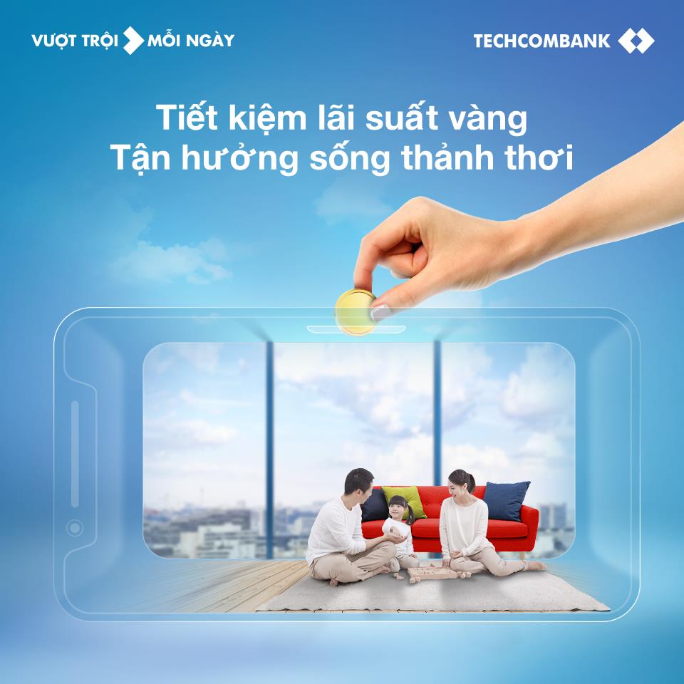 Tiền gửi Phát Lộc Techcombank - Tích lũy tốt, lời tối đa - Ảnh 2.