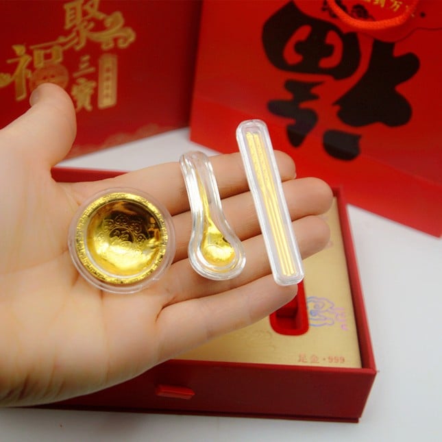 Hài hước những kiểu mua vàng gây sốt mạng xã hội ngày vía Thần tài - Ảnh 6.