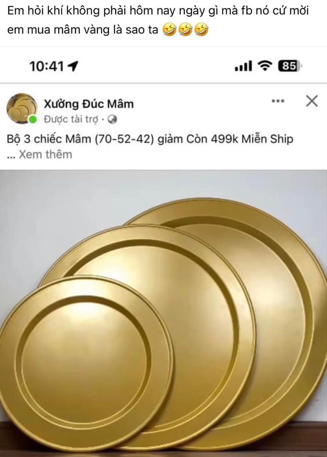 Hài hước những kiểu mua vàng gây sốt mạng xã hội ngày vía Thần tài - Ảnh 4.
