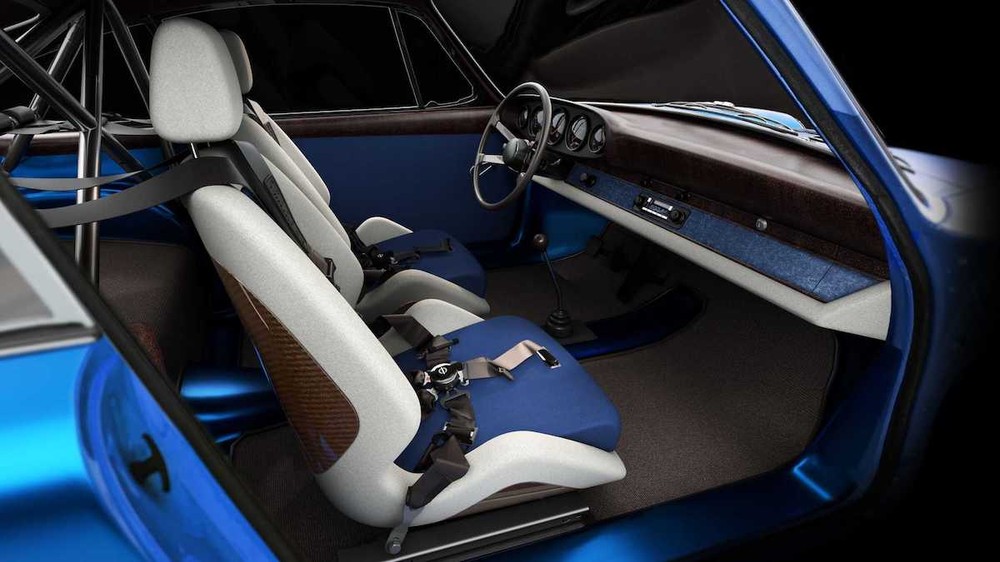 Dùng vỏ trứng và bã cà phê làm nội thất cho Porsche 911 - Ảnh 1.