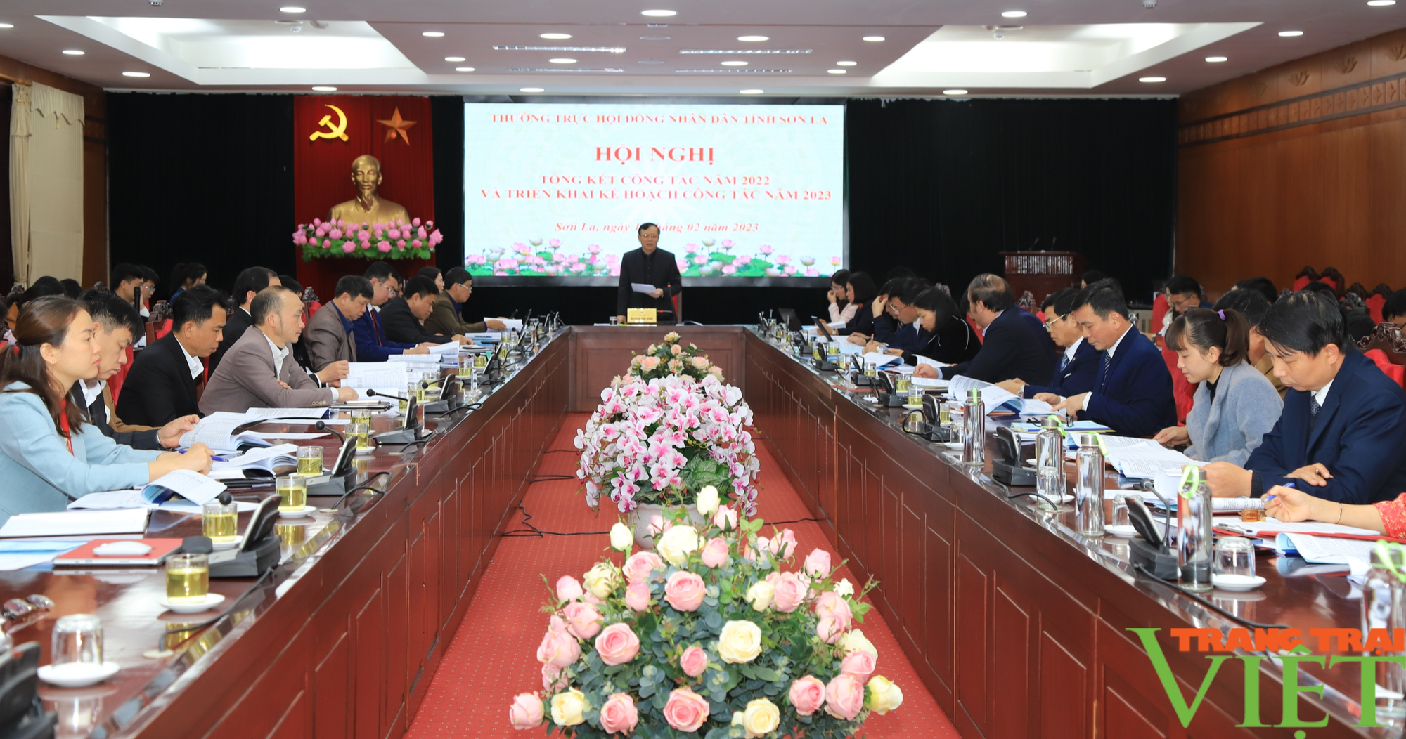 Sơn La: Thường trực HĐND tỉnh tổ chức Hội nghị tổng kết năm 2022 và triển khai kế hoạch công tác năm 2023 - Ảnh 2. Sơn La: Thường trực HĐND tỉnh tổ chức Hội nghị tổng kết năm 2022 và triển khai kế hoạch công tác năm 2023 - Ảnh 2.