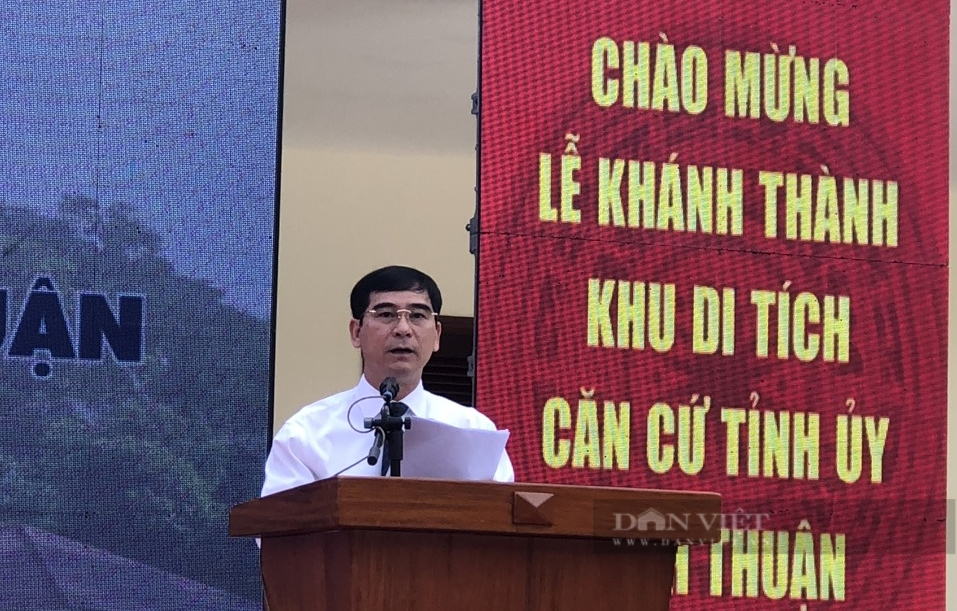 Khánh thành Khu di tích Căn cứ Tỉnh ủy Bình Thuận trong kháng chiến chống Mỹ - Ảnh 2.
