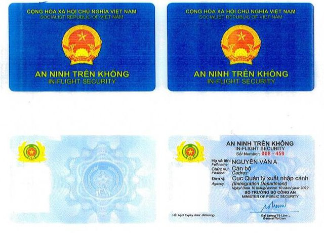 Bộ Công an đề xuất cấp thẻ an ninh trên không cho đối tượng nào? - Ảnh 1.