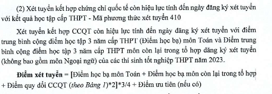 Quy đổi điểm IELTS sang điểm đại học năm 2023 của các trường “hot” ở Hà Nội - Ảnh 4.