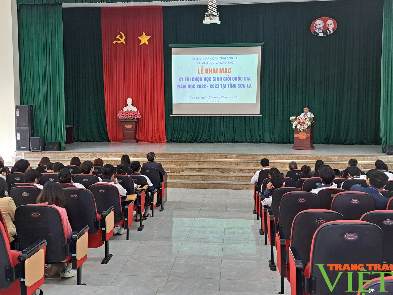 Sơn La: Khai mạc Kỳ thi chọn học sinh giỏi quốc gia THPT năm 2022-2023 - Ảnh 2. Sơn La: Khai mạc Kỳ thi chọn học sinh giỏi quốc gia THPT năm 2022-2023 - Ảnh 2.
