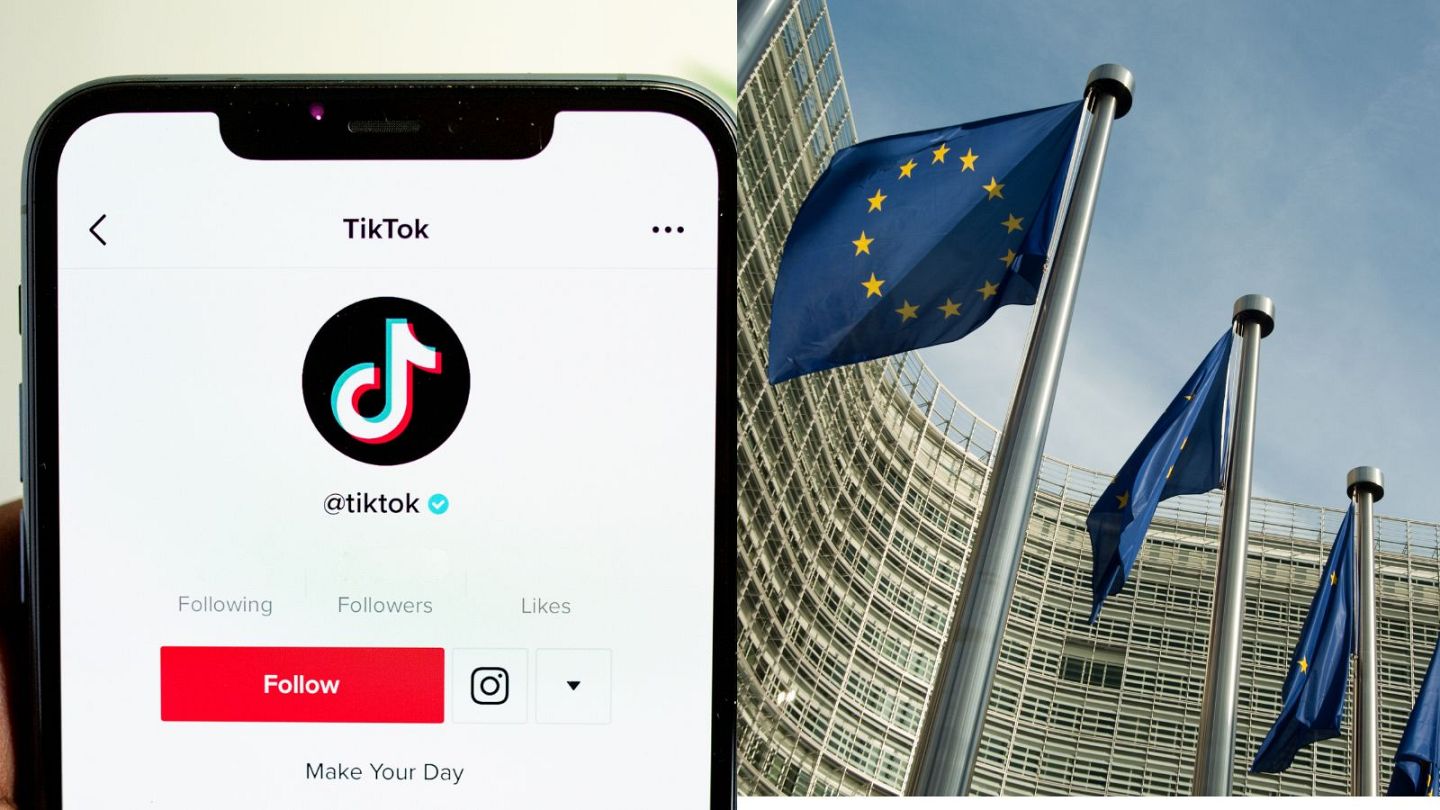Trước đây, TikTok đã tiết lộ với người dùng châu Âu rằng, nhân viên tại Trung Quốc có thể truy cập dữ liệu của người dùng EU. Ảnh: @AFP.