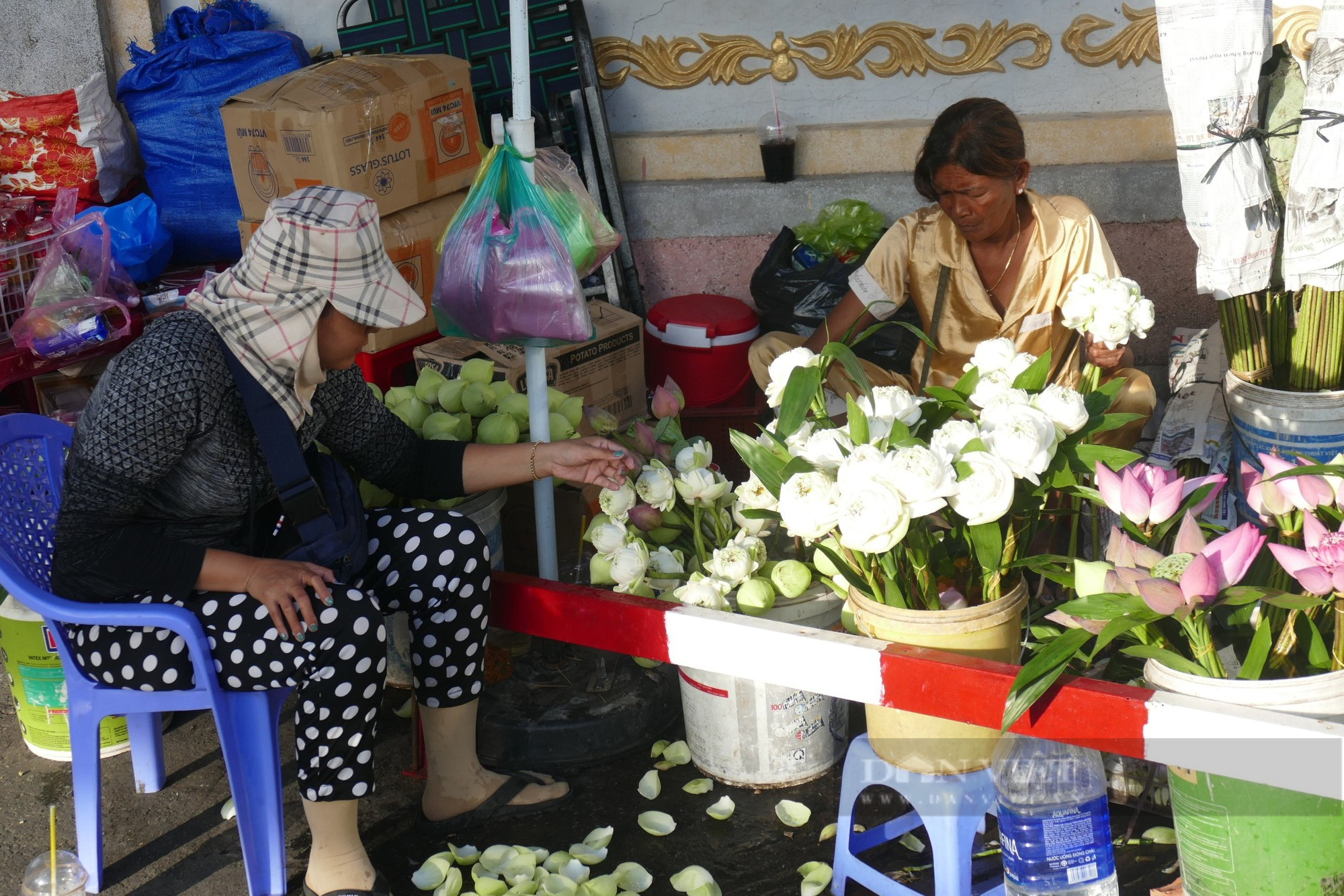 Đông đảo người dân háo hức đi chùa ngày rằm tháng giêng ở TP.HCM cầu mong bình an cho gia đình - Ảnh 5.