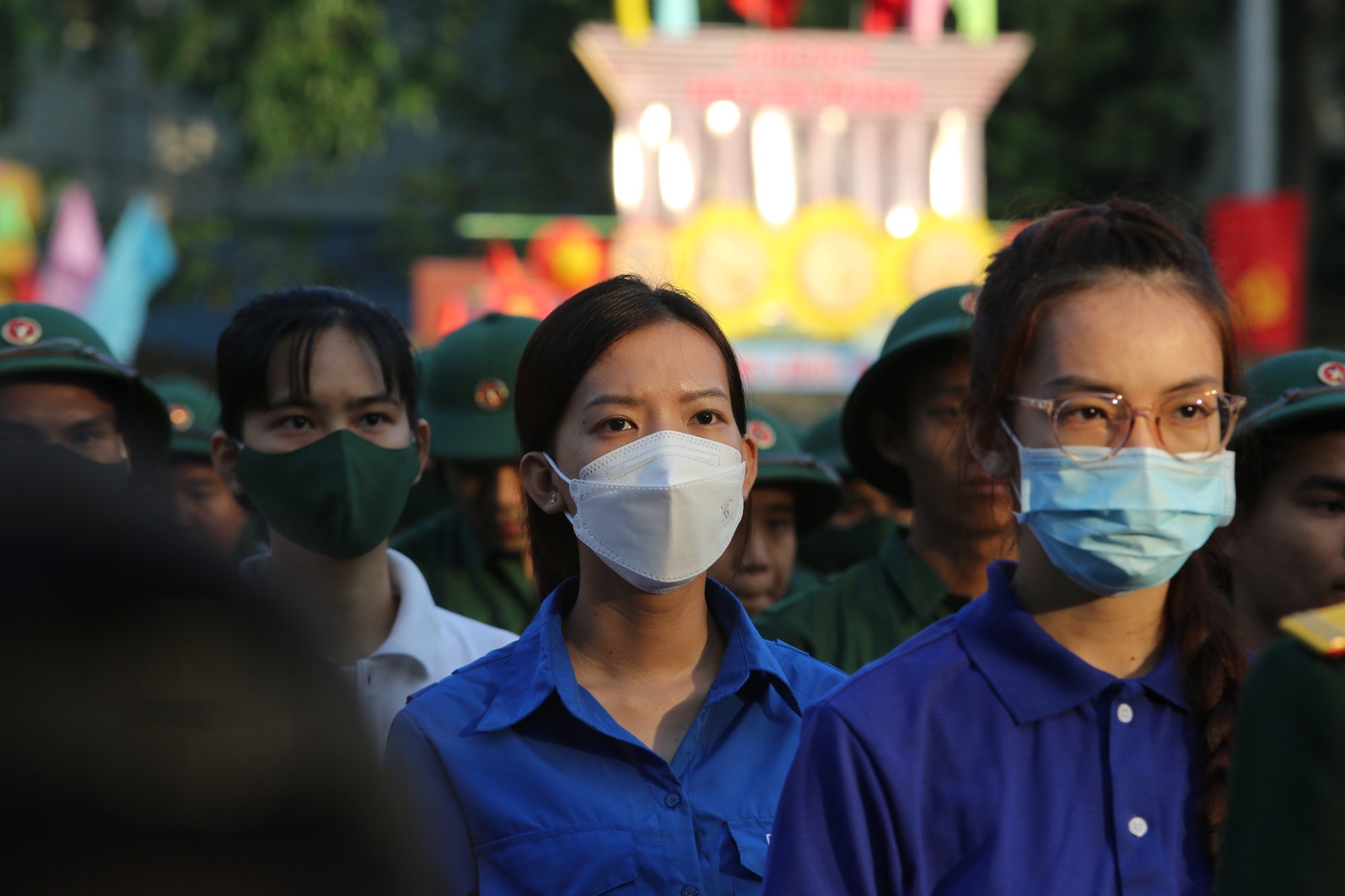 Câu chuyện đằng sau 3 nữ tân binh tình nguyện nhập ngũ tại TP.HCM - Ảnh 4.