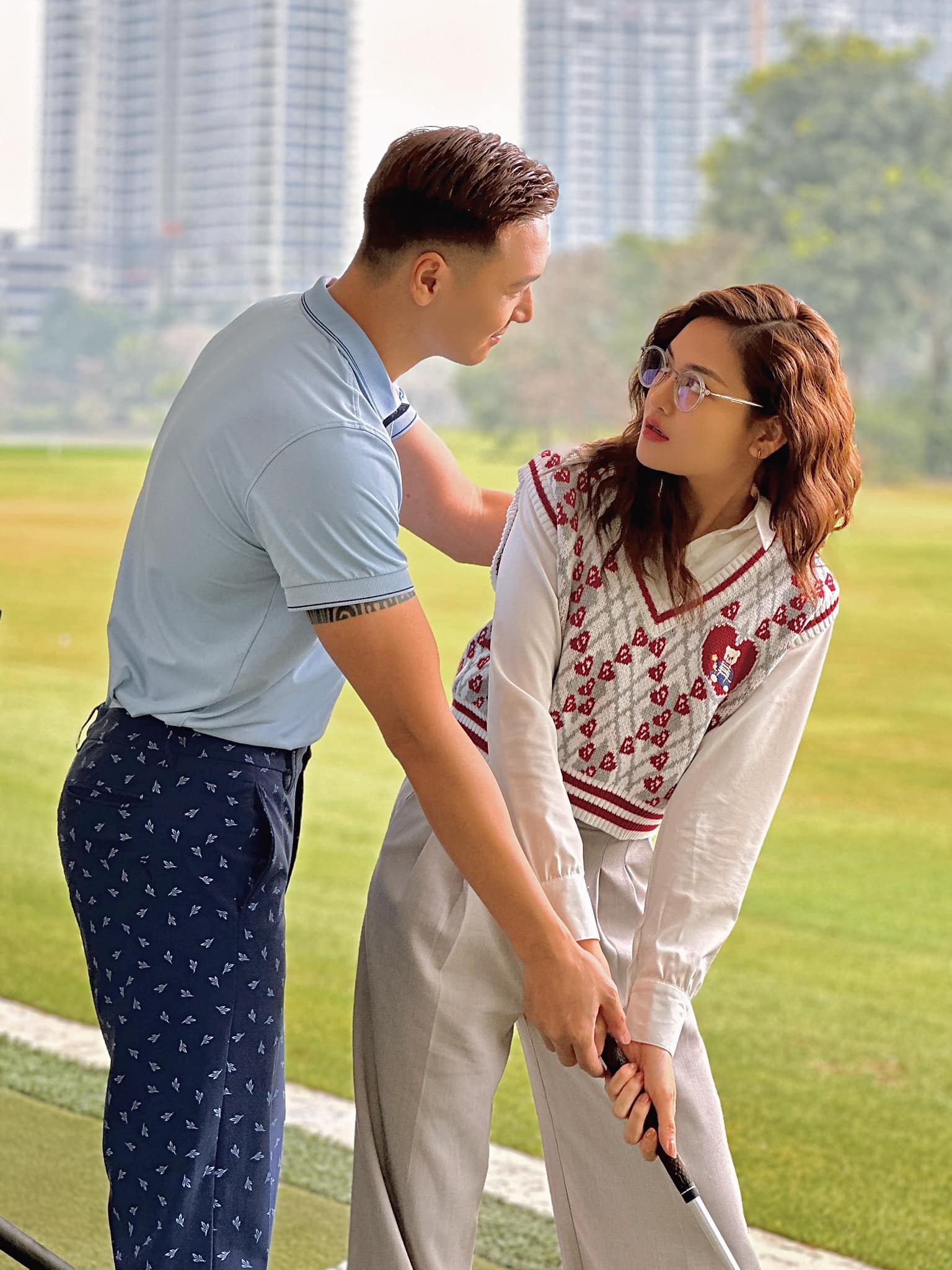 Diễn viên Thuỳ Anh: &quot;Tôi phải nhờ Mạnh Trường tương tác để... bớt ngại&quot;  - Ảnh 1.