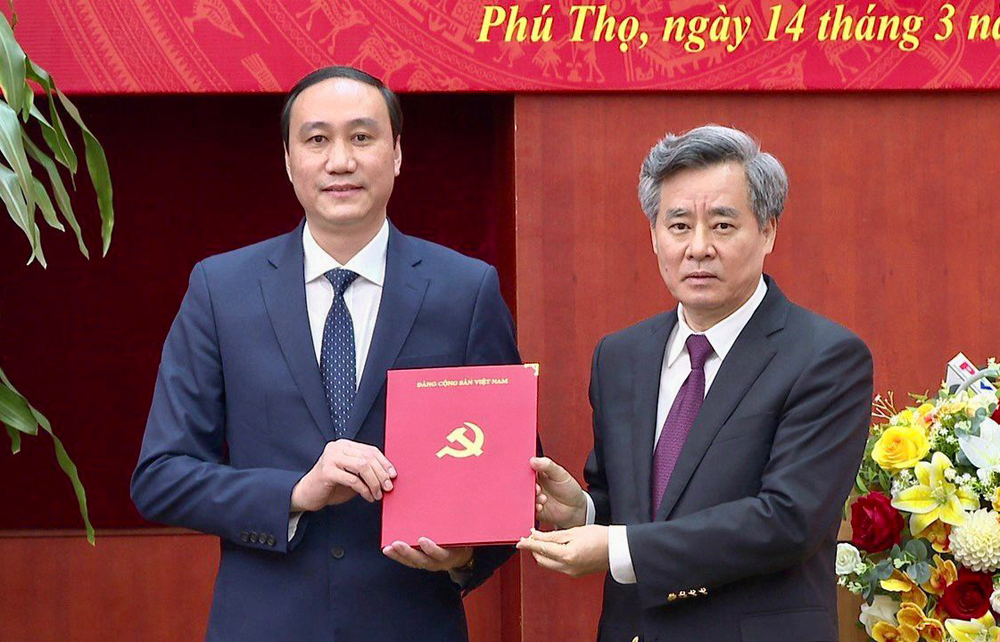 Ông Phùng Khánh Tài làm phó bí thư Tỉnh ủy Phú Thọ - Ảnh 1.