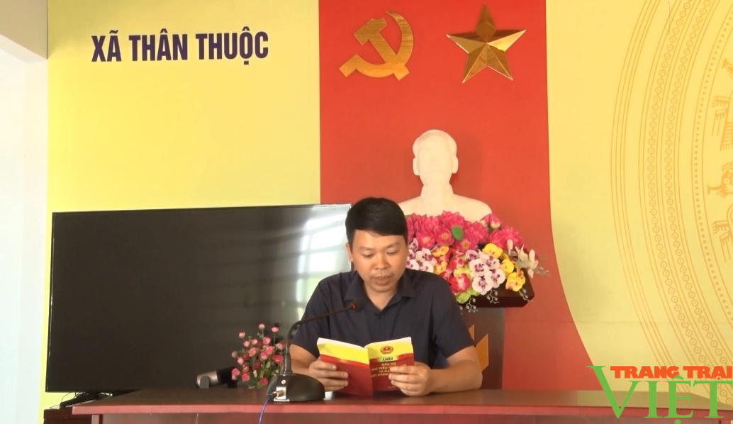 Lai Châu: Xã Thân Thuộc chú trọng tuyên truyền phổ biến pháp luật cho người dân - Ảnh 4. Lai Châu: Xã Thân Thuộc chú trọng tuyên truyền phổ biến pháp luật cho người dân - Ảnh 4.