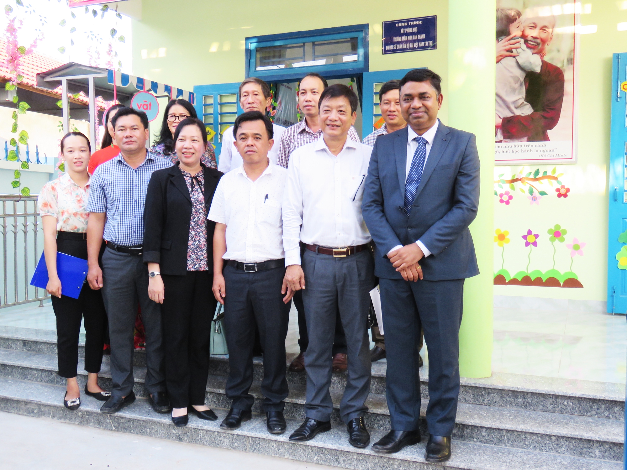 Công trình trị giá hơn 1,1 tỷ đồng thắm tình hữu nghị Việt Nam - Ấn Độ - Ảnh 2. Công trình trị giá hơn 1,1 tỷ đồng thắm tình hữu nghị Việt Nam - Ấn Độ - Ảnh 2.