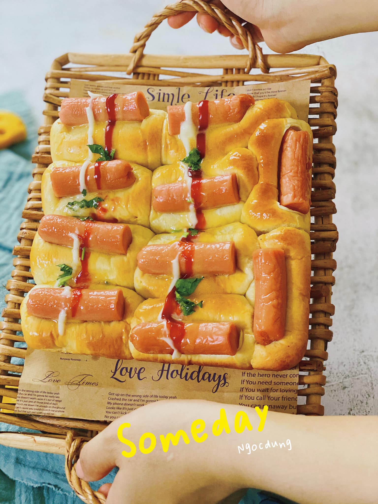 Bánh mì xúc xích phiên bản &quot;dễ thương&quot;, nhìn là mê ăn là nghiền - Ảnh 1.