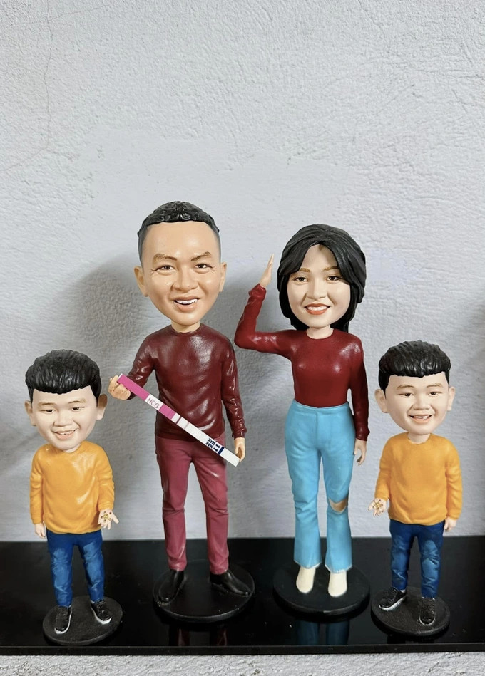 Mang thai lần 2, MC Hoàng Linh bật mí khoảnh khắc thú vị khi ông xã thấy hình ảnh siêu âm em bé - Ảnh 3.