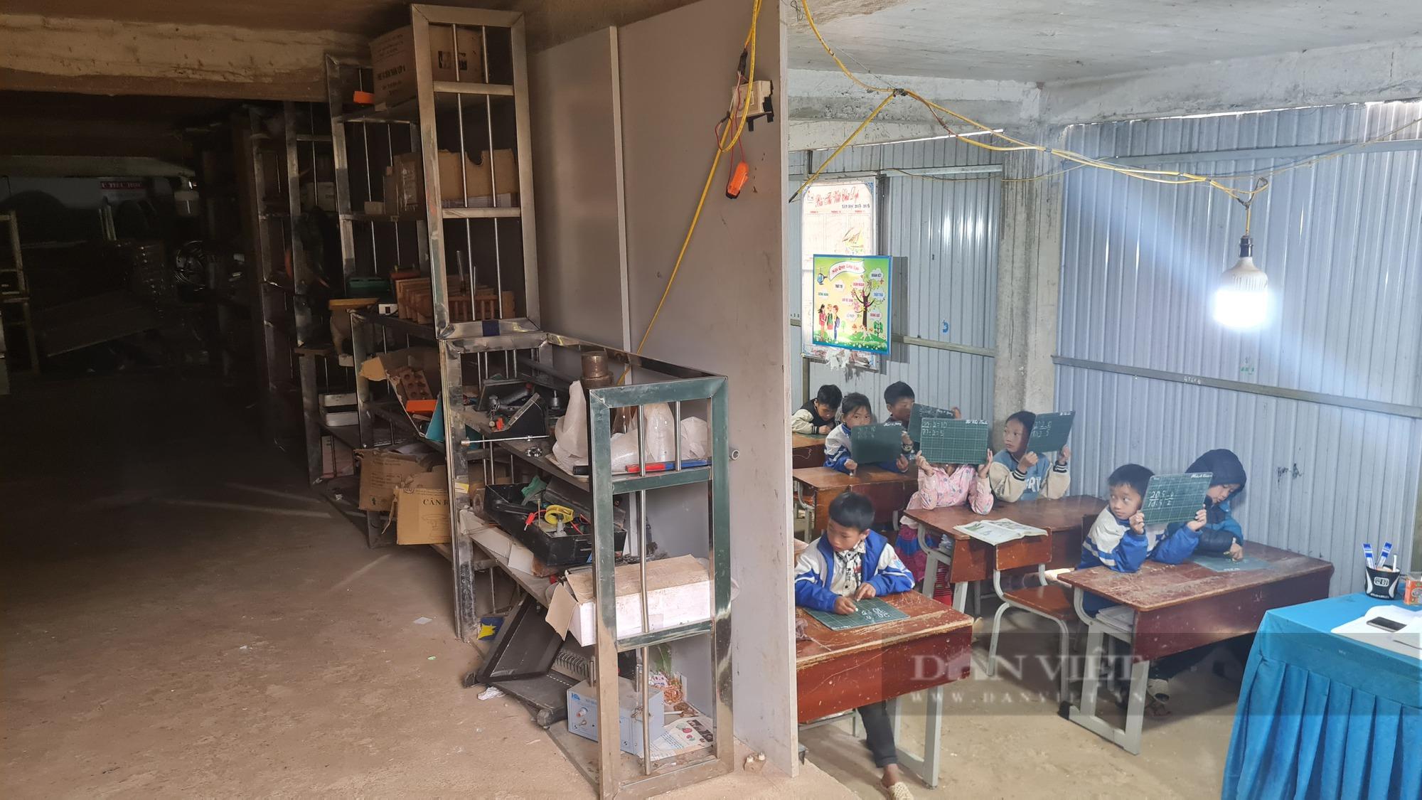 Yên Bái: Thiếu phòng học, học sinh phải xuống nhà kho học bài - Ảnh 5.