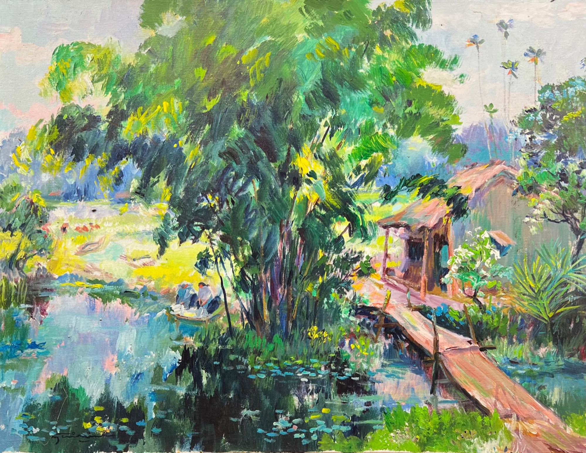 Nửa thế kỷ, tranh của Nguyễn Trí Minh mới về tại Sài Gòn - Ảnh 6.